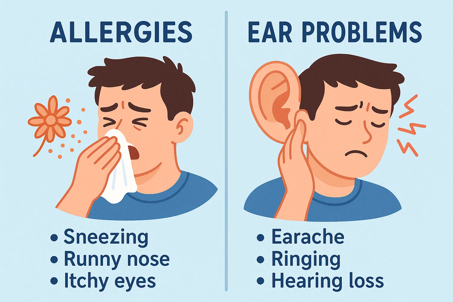 The Link Between Allergies and Ear Problems