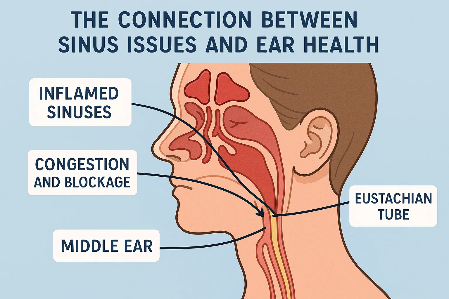 The Connection Between Sinus Issues and Ear Health