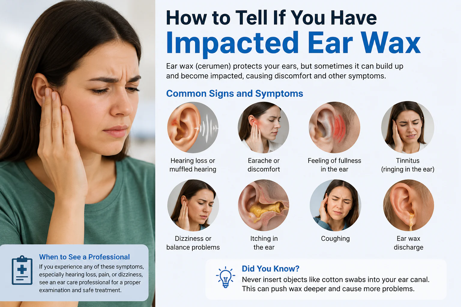 How to Tell If You Have Impacted Ear Wax