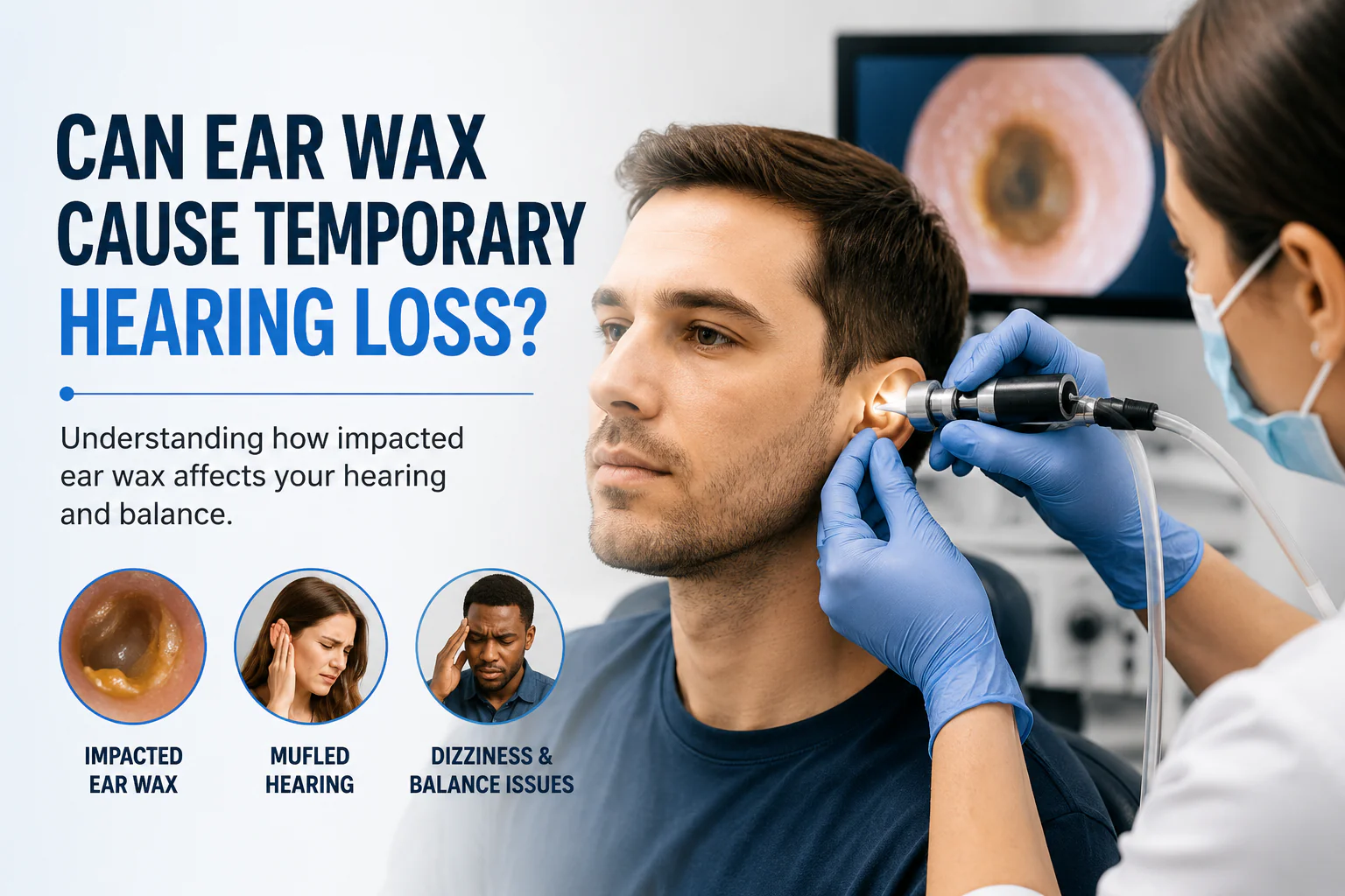 Can Ear Wax Cause Temporary Hearing Loss?