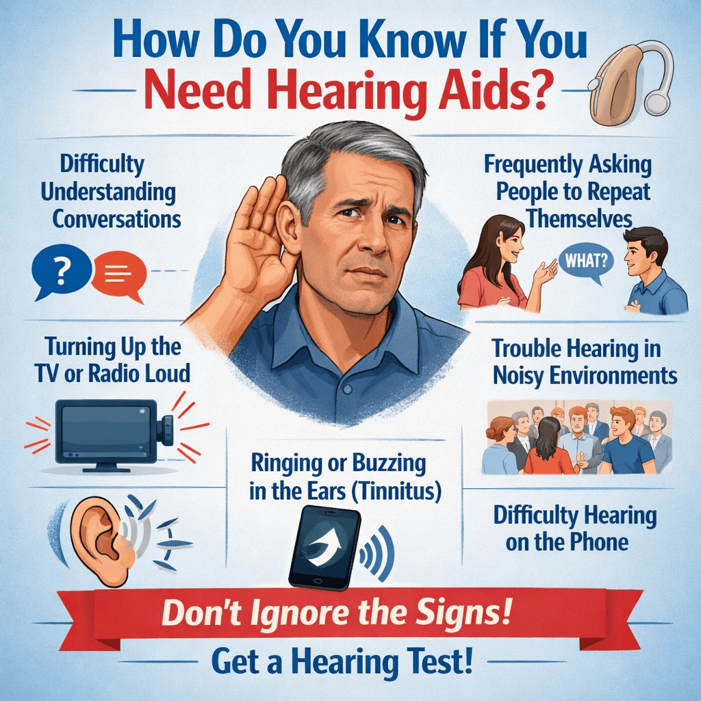 10 Signs You May Need Hearing Aids