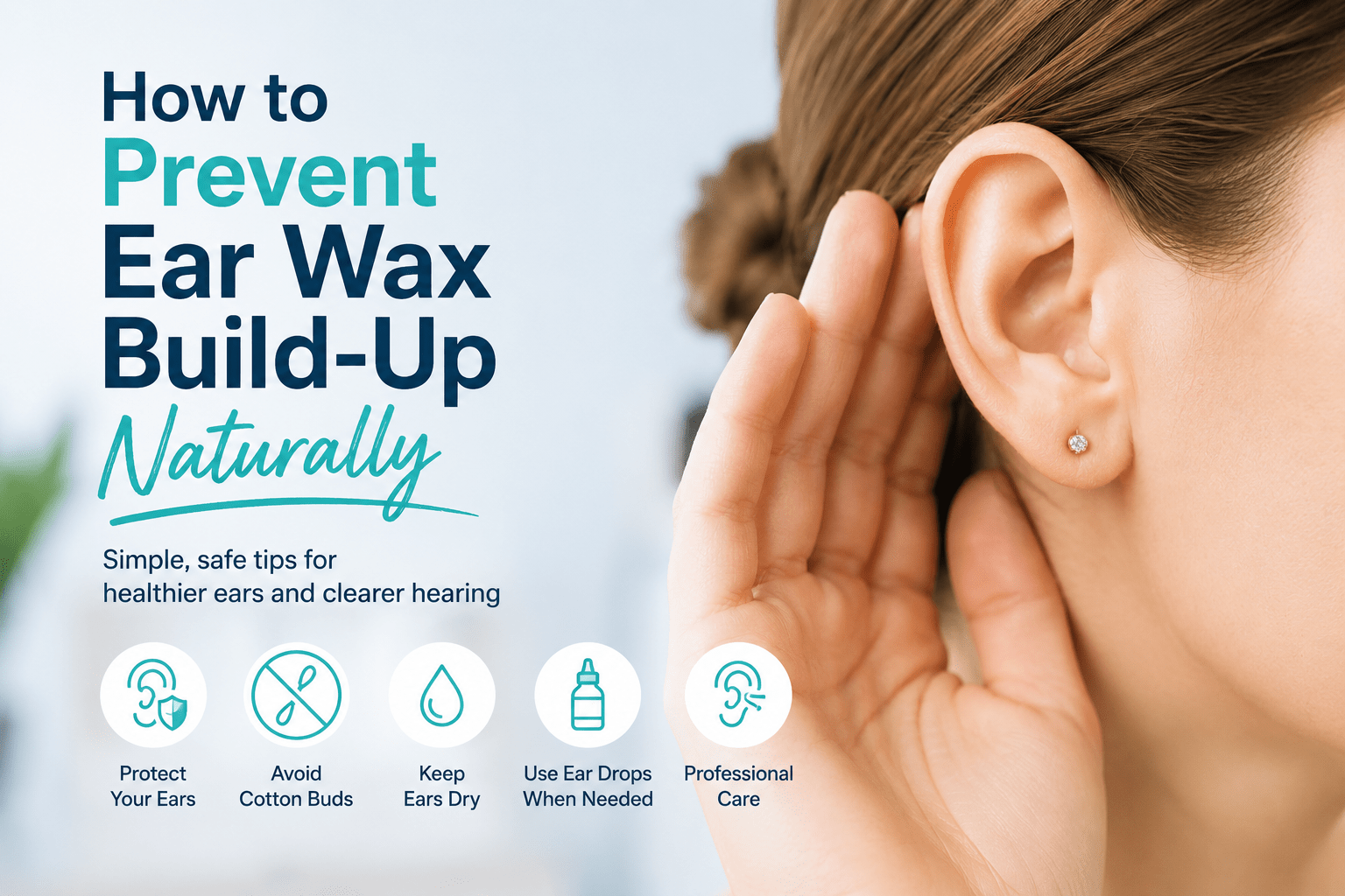 How to Prevent Ear Wax Build-Up Naturally