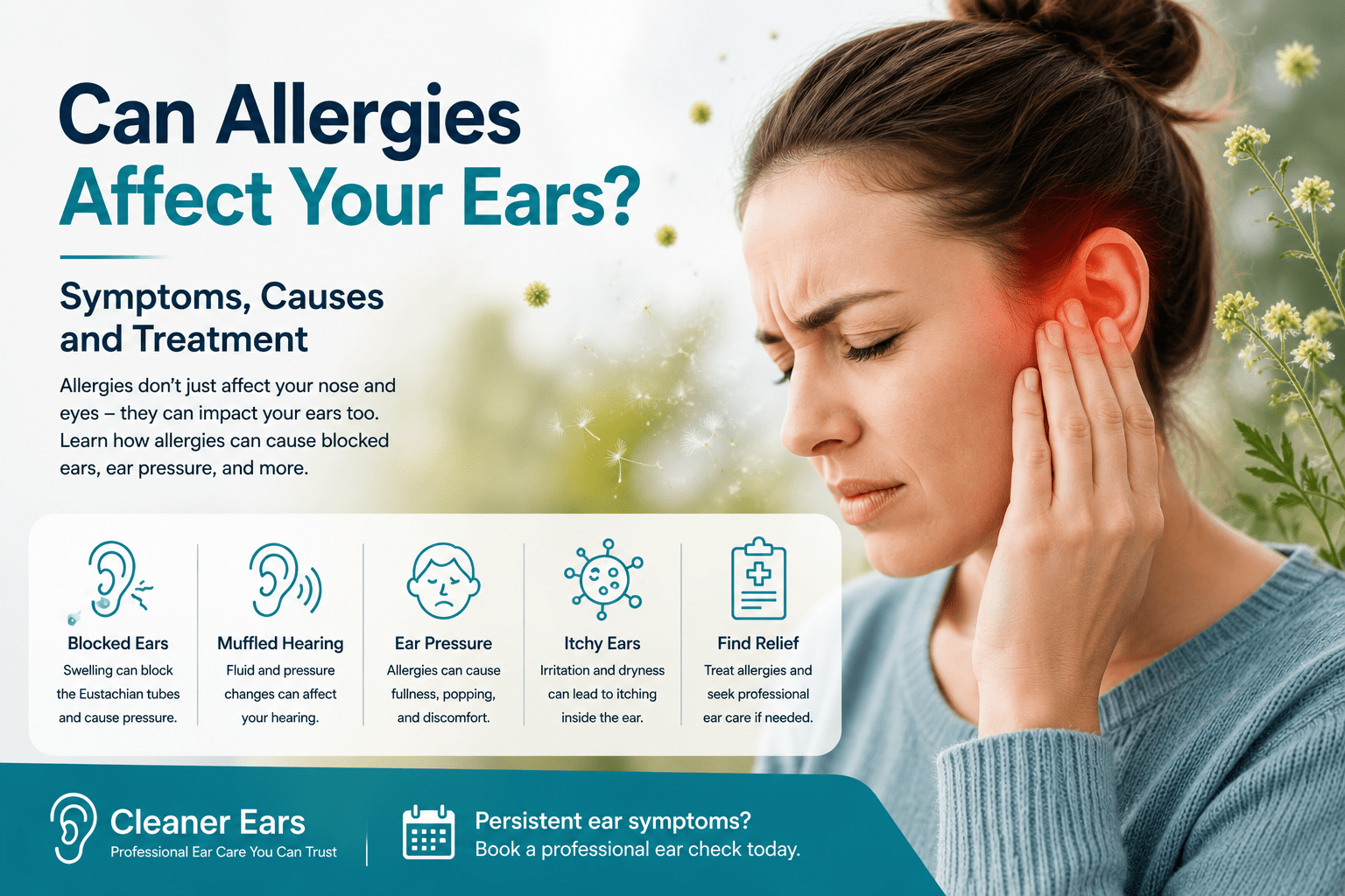 Can Allergies Affect Your Ears? Symptoms, Causes and Treatment