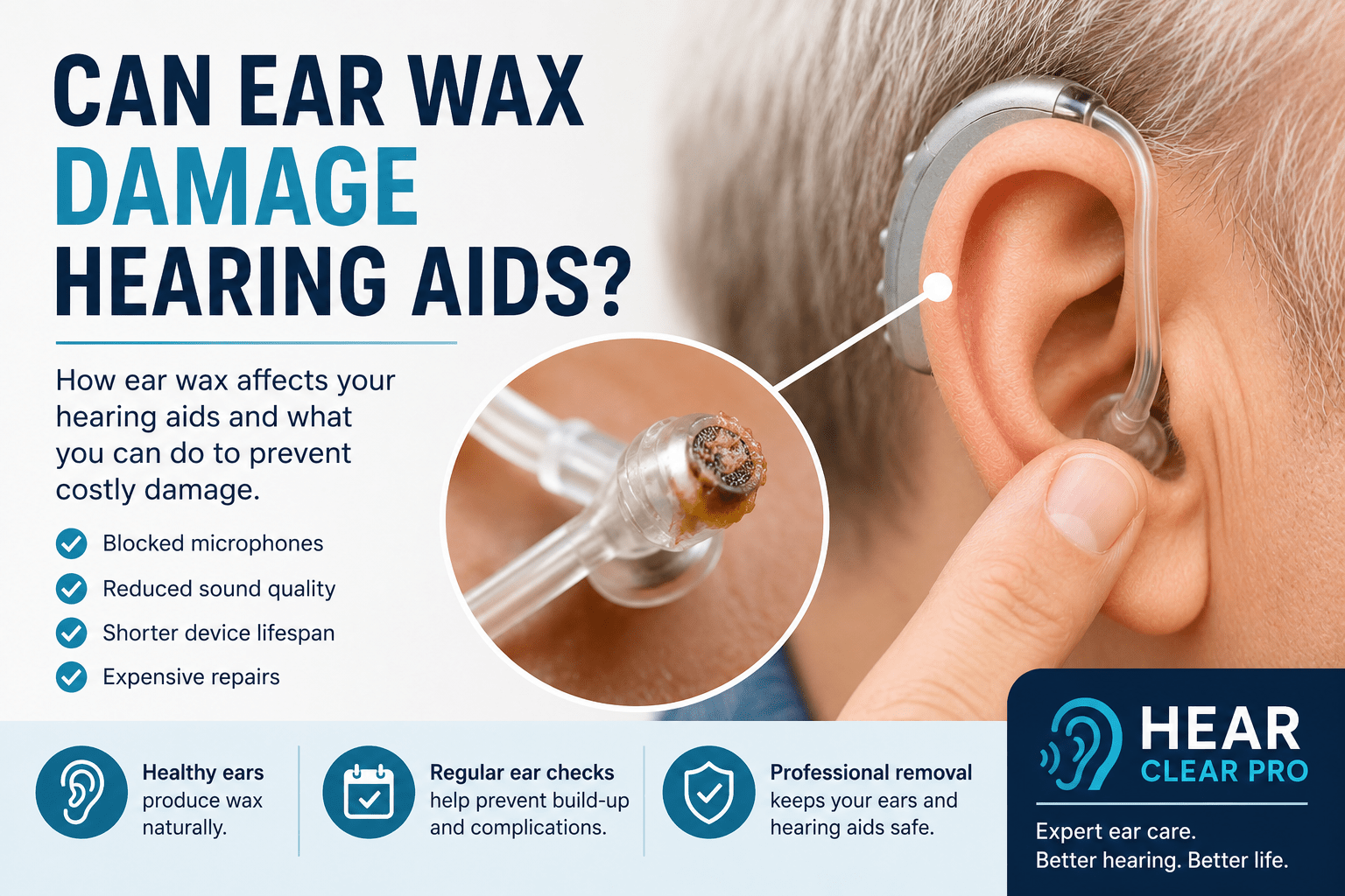Can Ear Wax Damage Hearing Aids?