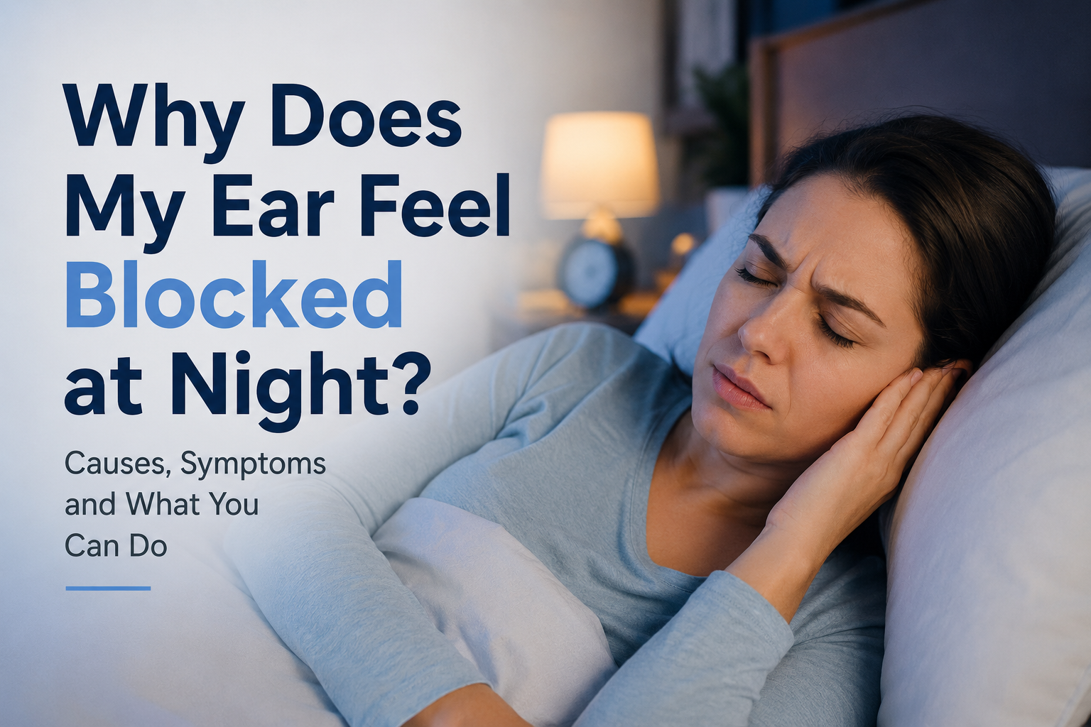 Why Does My Ear Feel Blocked at Night?