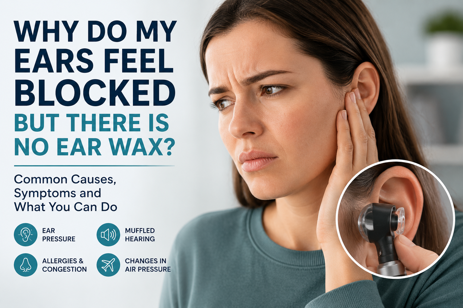 Why Do My Ears Feel Blocked But There Is No Ear Wax?