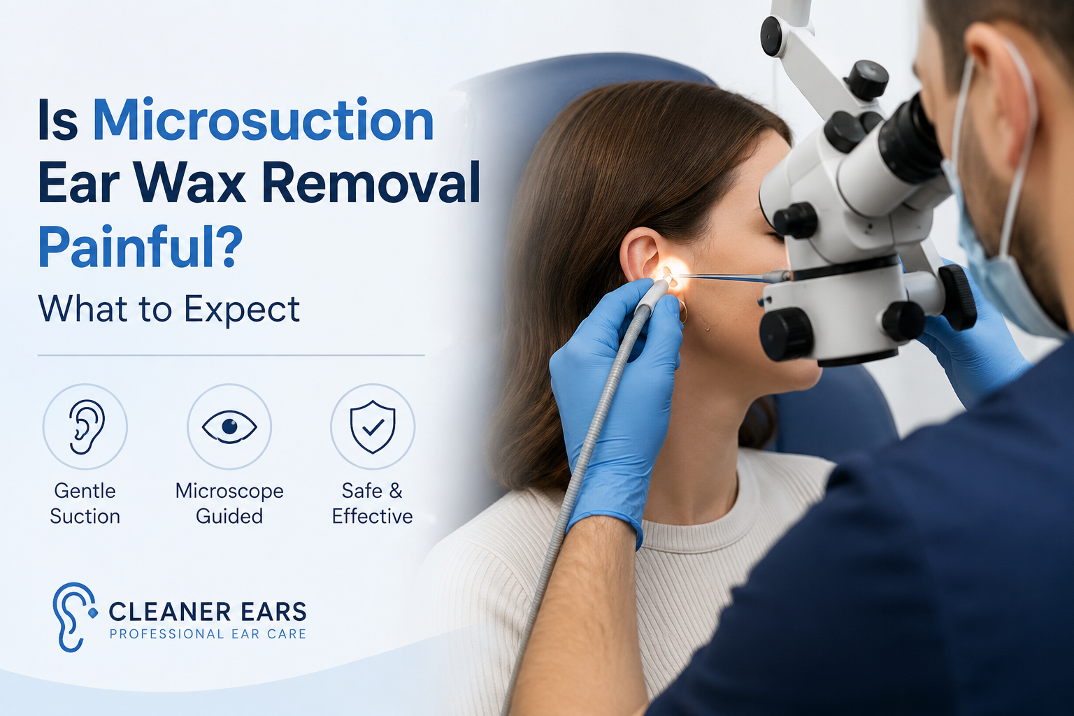 Is Microsuction Ear Wax Removal Painful? What to Expect