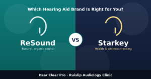 ReSound vs Starkey: Which Hearing Aid Brand Is Right for You?