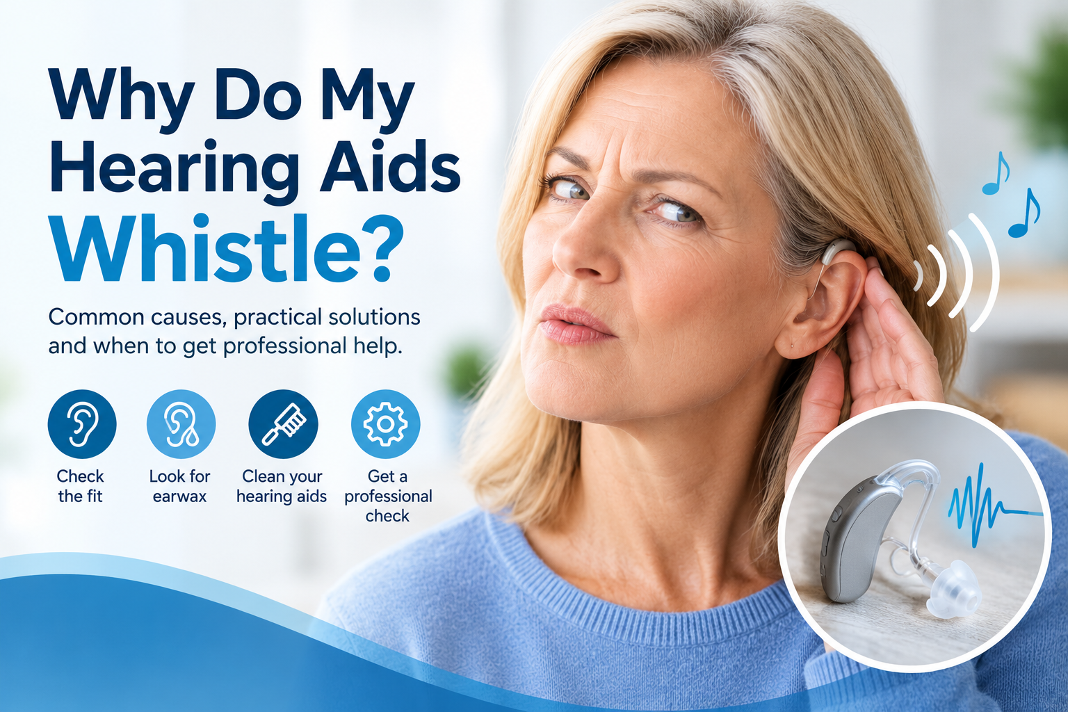 Why Do My Hearing Aids Whistle? Causes and Solutions